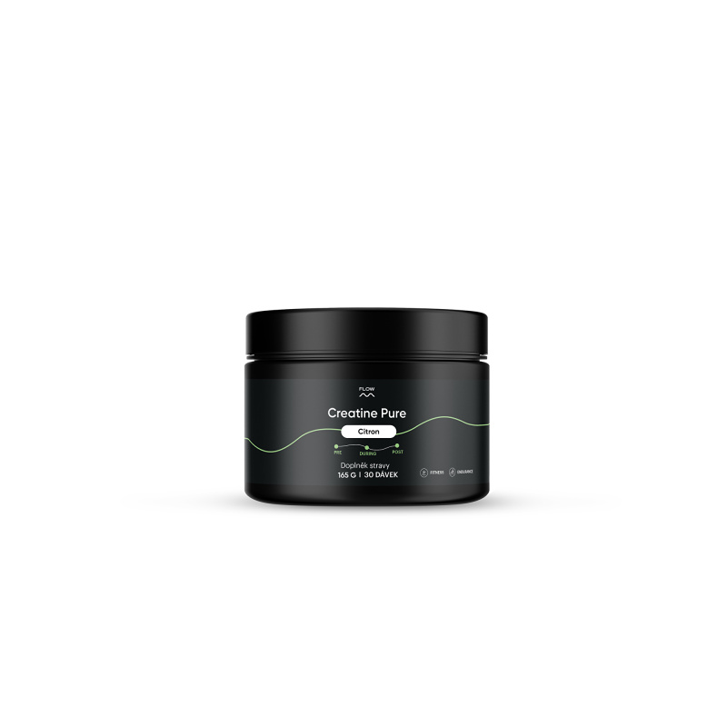 Flow nutrition Creatine pure - citron 165 g