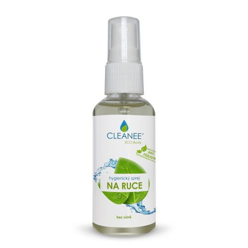 CLEANEE EKO hygienický sprej na ruce - přírodní 50 ml