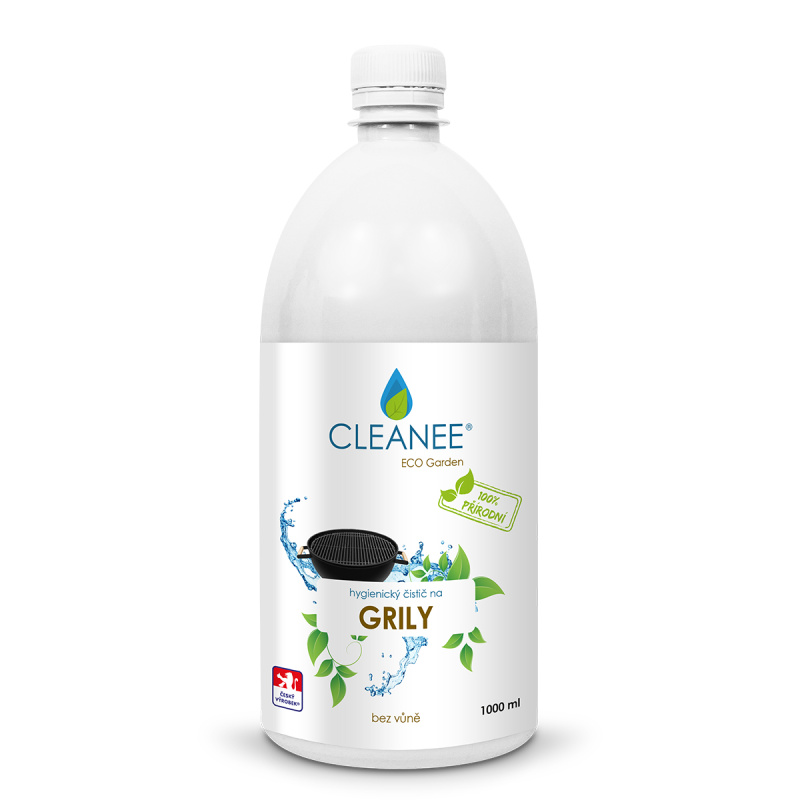 CLEANEE EKO hygienický čistič na TROUBY a GRILY 1L - náhradní náplň