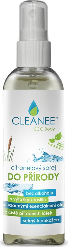 CLEANEE EKO citronelový sprej do přírody, 100 ml