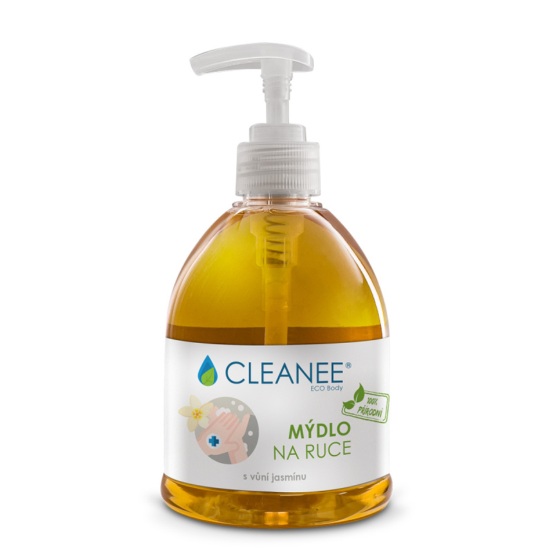 CLEANEE EKO CLEANEE ECO Body 100% přírodní mýdlo na ruce s vůní jasmínu 500ml