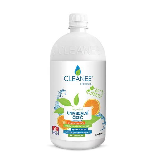 CLEANEE EKO CLEANEE ECO přírodní hygienický čistič UNIVERZÁLNÍ s vůní POMERANČE 1L