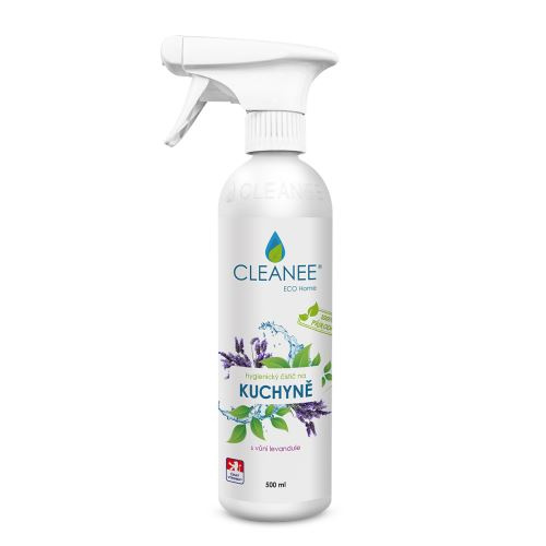 CLEANEE EKO CLEANEE ECO hygienický čistič na KUCHYNĚ LEVANDULE 500ml