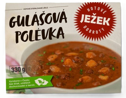 Ježkovy krabičky gulášová polévka 330 g