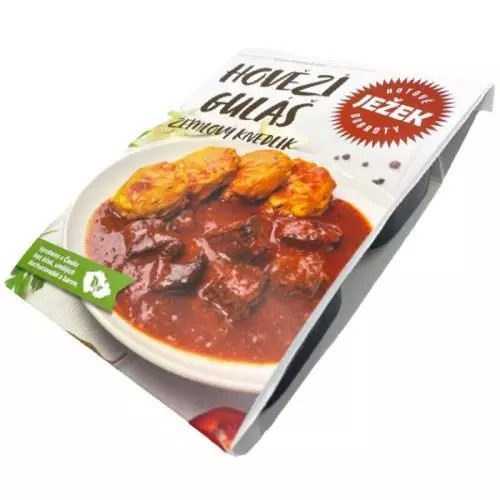 Ježek vepřový guláš žemlový knedlík 450g