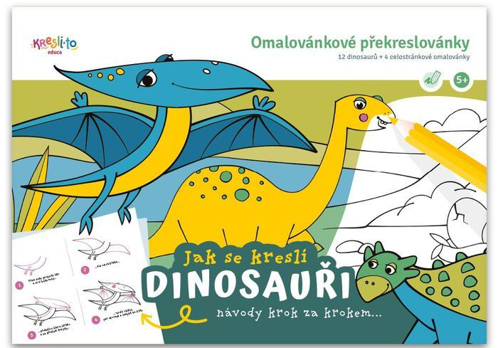 Jak se kreslí dinosauři - Lucie Škodová