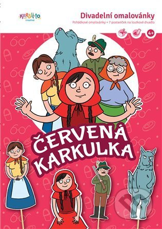 Divadelní omalovánky – Červená karkulka