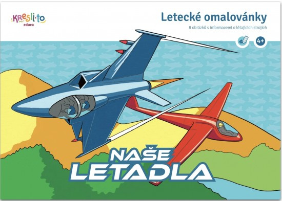 Letecké omalovánky: Naše letadla
