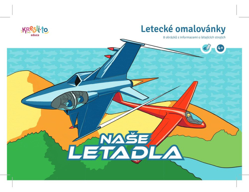Letecké omalovánky: Naše letadla
