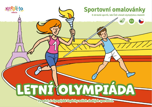 Letní olympiáda - Sportovní omalovánky A5