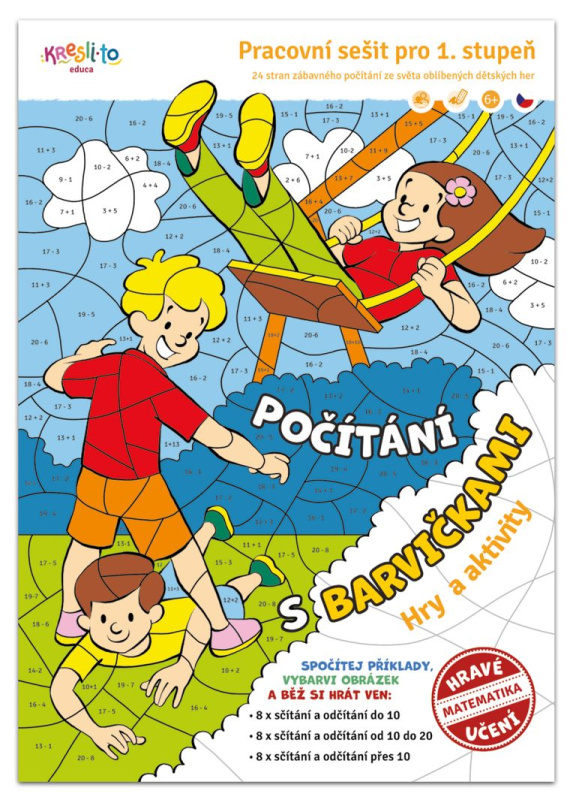 Počítání s barvičkami - Pracovní sešit pro 1. stupeň Imagu s.r.o.