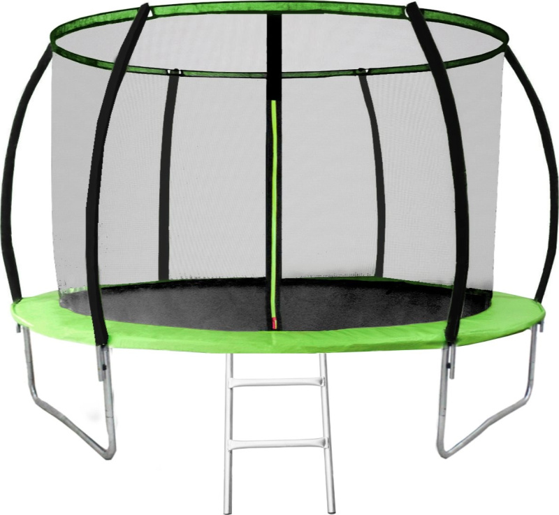 PIXINO Trampolína Deluxe 305 cm s ochrannou sítí a žebříkem