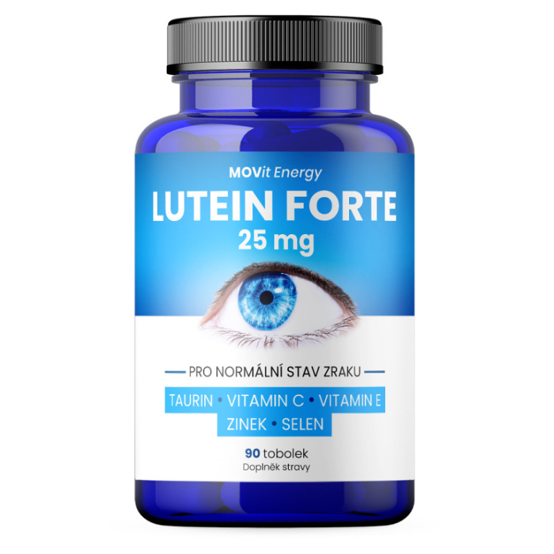 MOVit Energy MOVit Lutein Forte 25 mg + Taurin, 90 tobolek