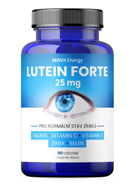 MOVit Energy MOVit Lutein Forte 25 mg + Taurin, 90 tobolek