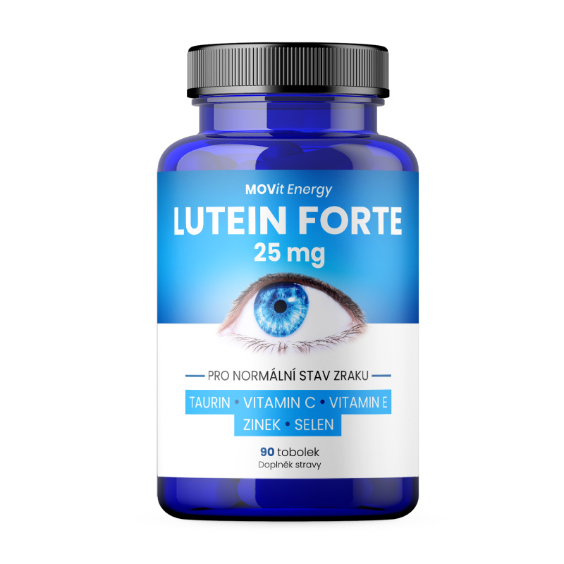 MOVit Energy MOVit Lutein Forte 25 mg + Taurin, 90 tobolek