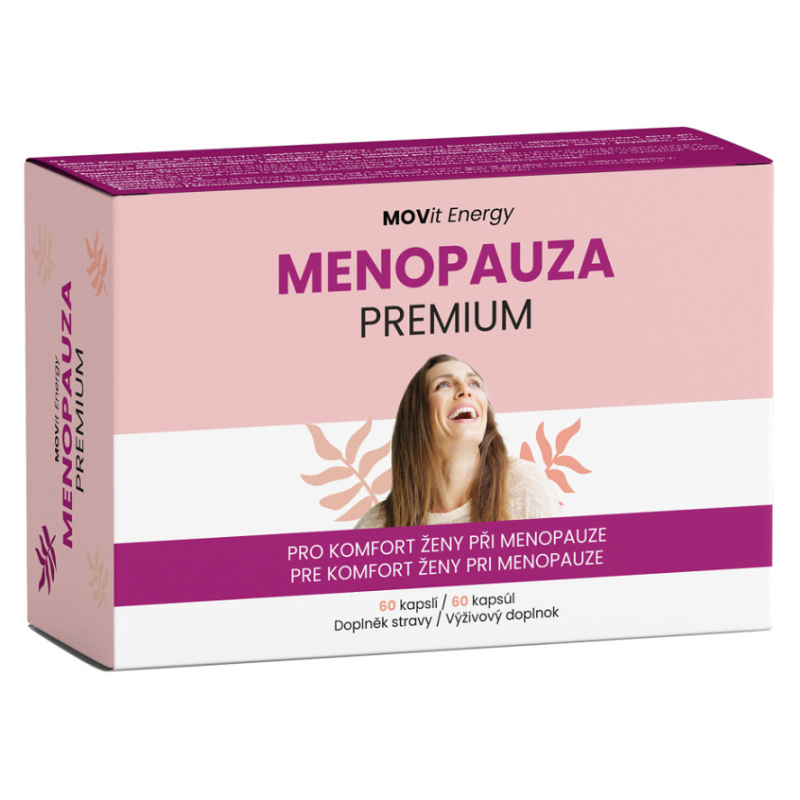 MOVit Energy MOVit Menopauza Premium, 60 kapslí