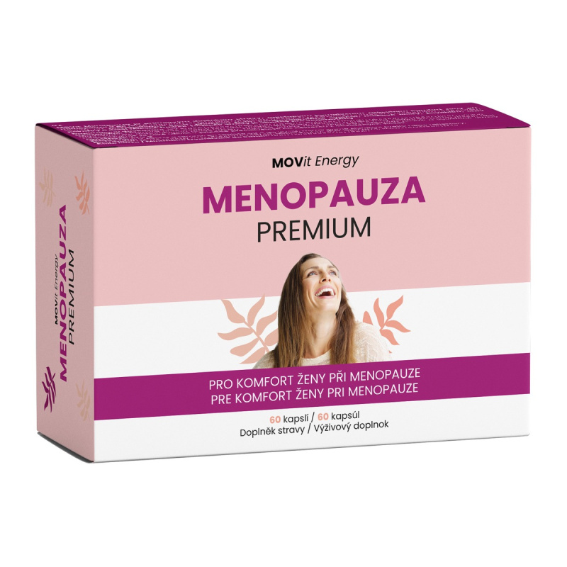 MOVit Energy MOVit Menopauza Premium, 60 kapslí