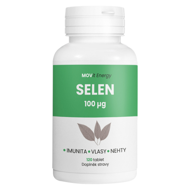 MOVit Energy MOVit Selen 100 mcg, 120 tablet