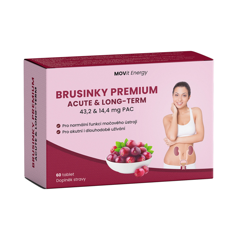 MOVit Energy MOVit Brusinky Premium ACUTE & LONG-TERM, 60 tablet