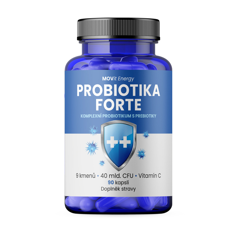 MOVit Energy MOVit Probiotika FORTE 90 veganských kapslí