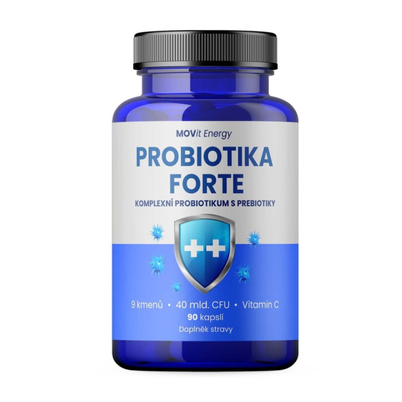 MOVit Energy MOVit Probiotika FORTE 90 veganských kapslí