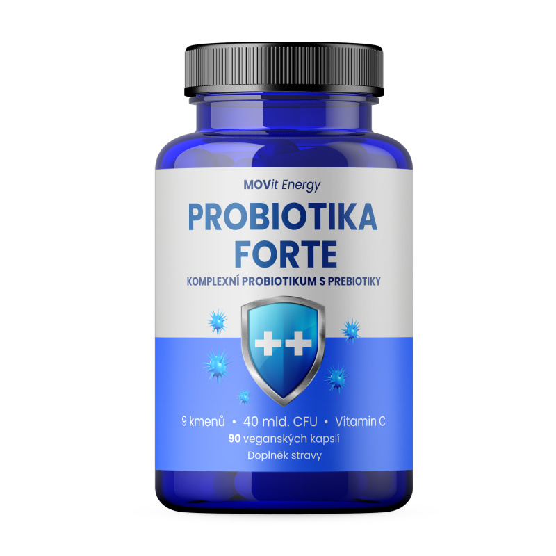 MOVit Energy MOVit Probiotika FORTE 90 veganských kapslí