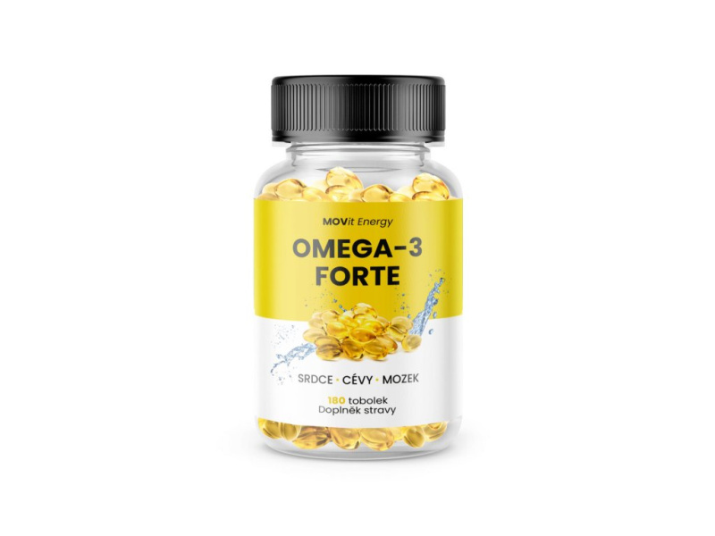 MOVit Energy MOVit OMEGA-3 FORTE, 180 tob.