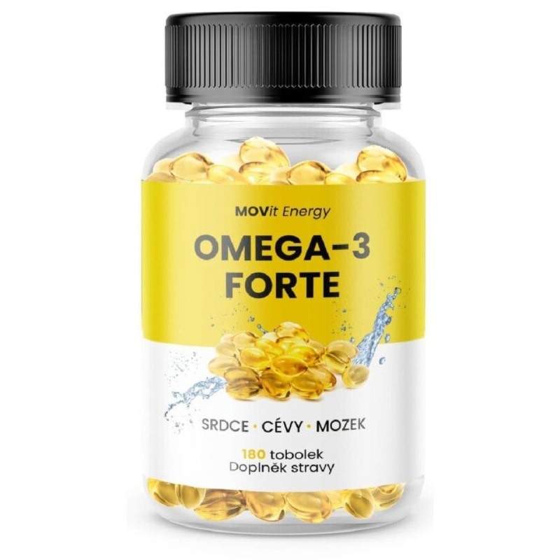 MOVit Energy MOVit OMEGA-3 FORTE, 180 tob.