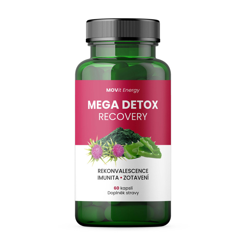 MOVit Energy MOVit MEGA DETOX RECOVERY, 60 ks