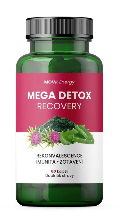 MOVit Energy MOVit MEGA DETOX RECOVERY, 60 ks