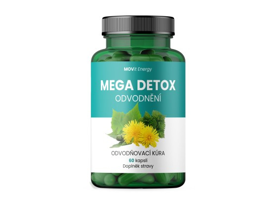 MOVit Energy MOVit Mega Detox Odvodnění, 60 kapslí