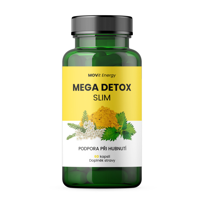 MOVIT ENERGY Mega detox SLIM 60 kapslí