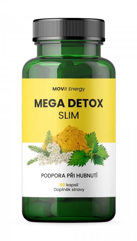 MOVIT ENERGY Mega detox SLIM 60 kapslí