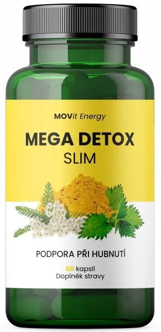 MOVIT ENERGY Mega detox SLIM 60 kapslí