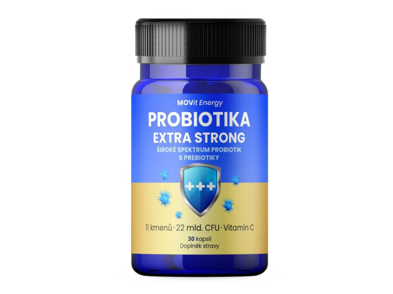 MOVit Energy MOVit Probiotika EXTRA STRONG, 30 cps.