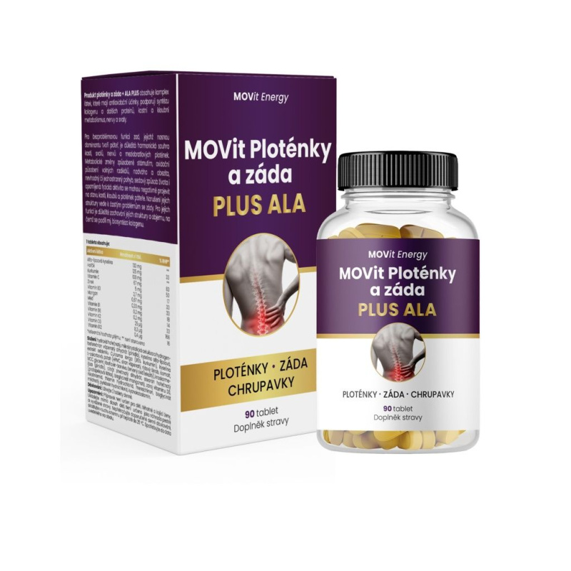 MOVit Ploténky a záda PLUS ALA tbl.90