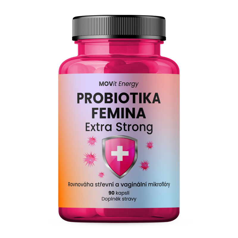 MOVit PROBIOTIKA FEMINA Extra Strong cps.90