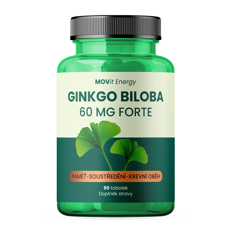 MOVit GINKGO BILOBA 60mg FORTE tob.90