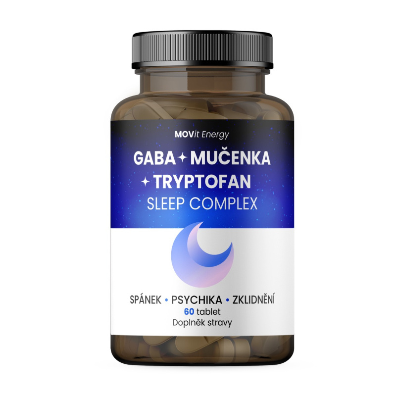 MOVIT Sleep Complex GABA + Tryptofan + Mučenka 60 tablet