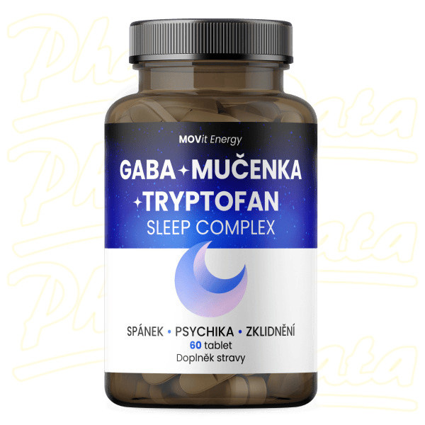 MOVIT Sleep Complex GABA + Tryptofan + Mučenka 60 tablet