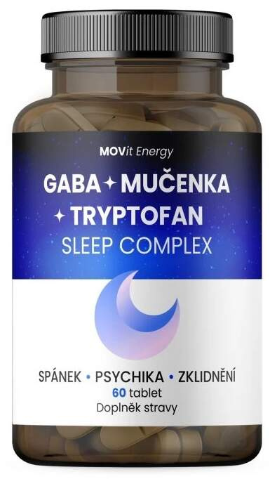 MOVIT Sleep Complex GABA + Tryptofan + Mučenka 60 tablet