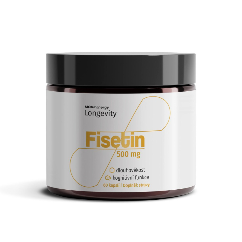 MOVIT ENERGY LONGEVITY Fisetin 500 mg 60 kapslí