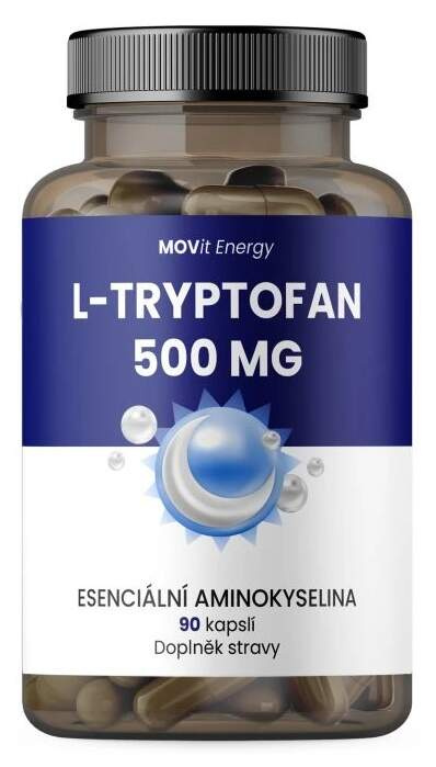 MOVIT L-Tryptofan 500 mg 90 kapslí