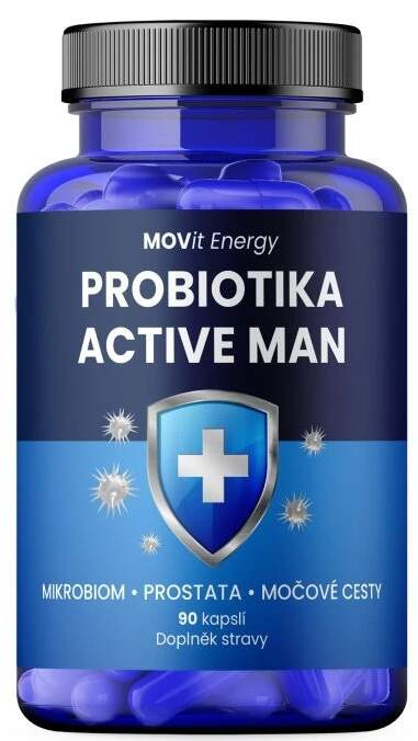 MOVIT Probiotika ACTIVE MAN 90 kapslí