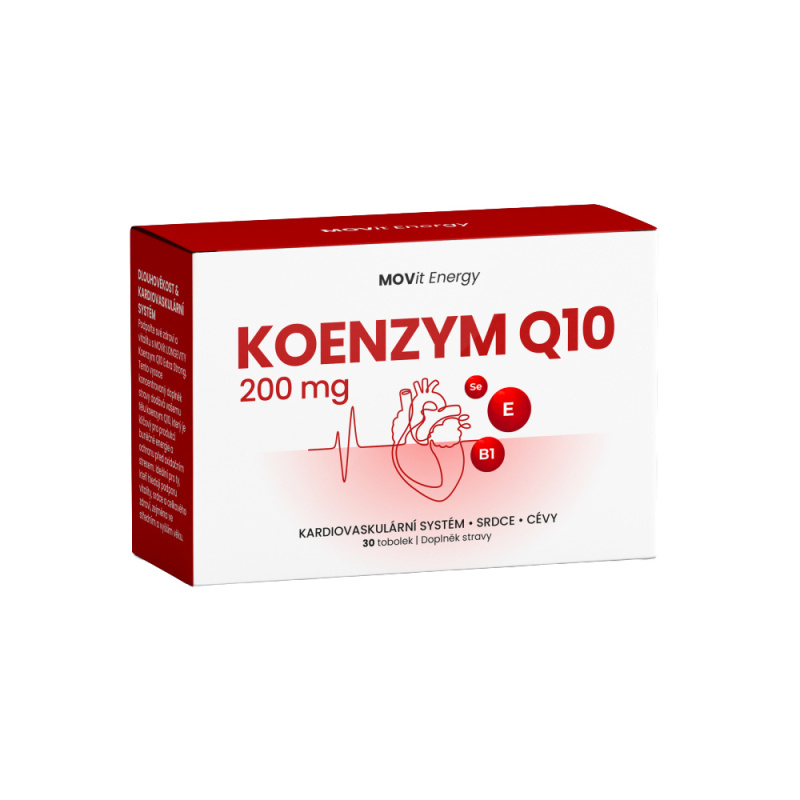 MOVIT ENERGY Koenzym Q10 200 mg Extra Strong 30 tobolek