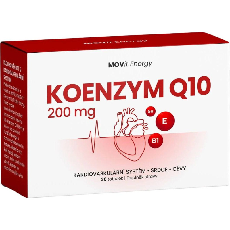 MOVIT ENERGY Koenzym Q10 200 mg Extra Strong 30 tobolek