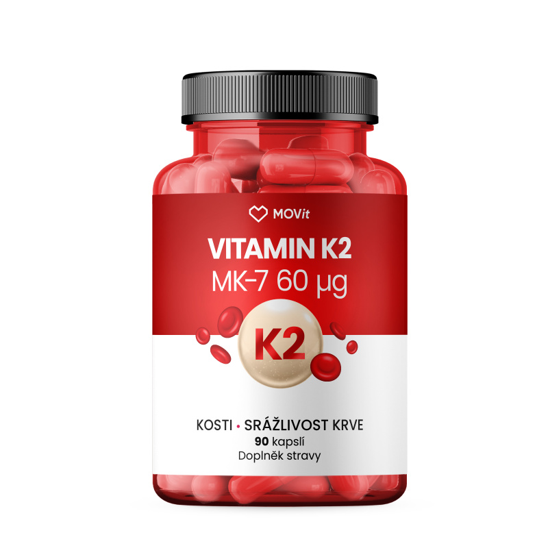 MOVit Vitamin K2 MK-7 60mcg cps.90
