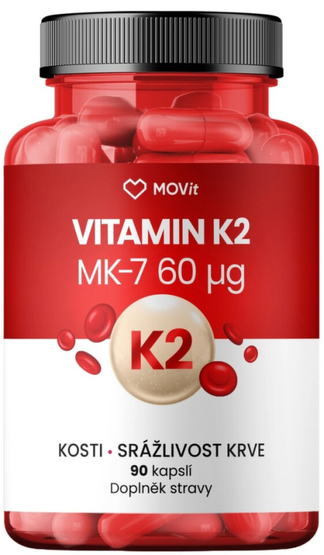 MOVit Vitamin K2 MK-7 60mcg cps.90