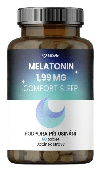 MOVit Melatonin comfort sleep 1.99 mg tbl.60