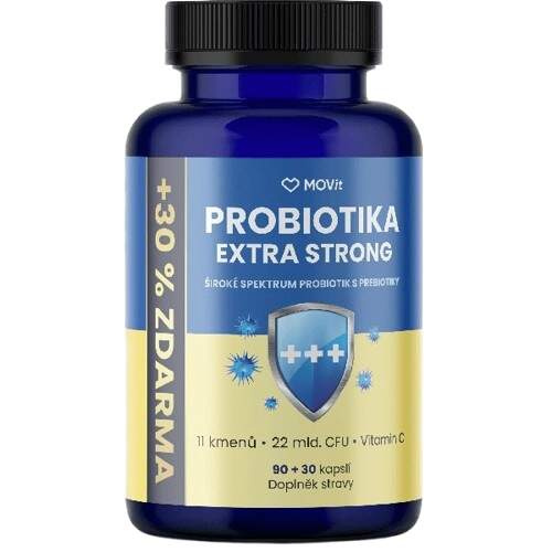 MOVit Probiotika Extra Strong cps.90+30